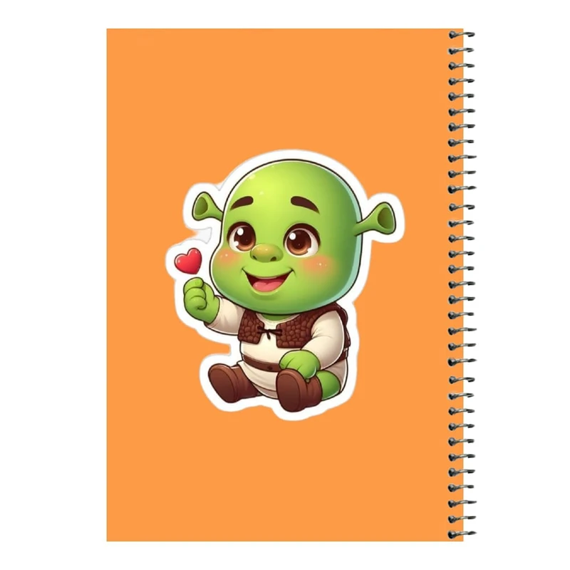 دفتر مشق 80 برگ اس جی مدل شرک   