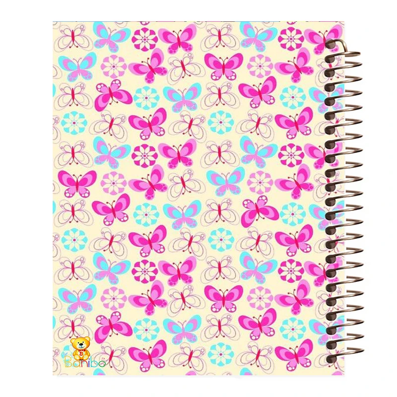 دفتر مشق 100 برگ بانیبو طرح پروانه کد 352