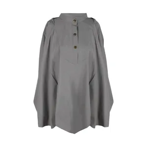 بارانی زنانه زیبو مدل 011393-DARK GRAY