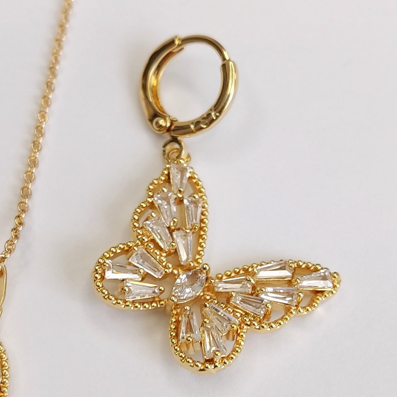 نیم ست زنانه وای اس ایکس مدل جواهری پروانه