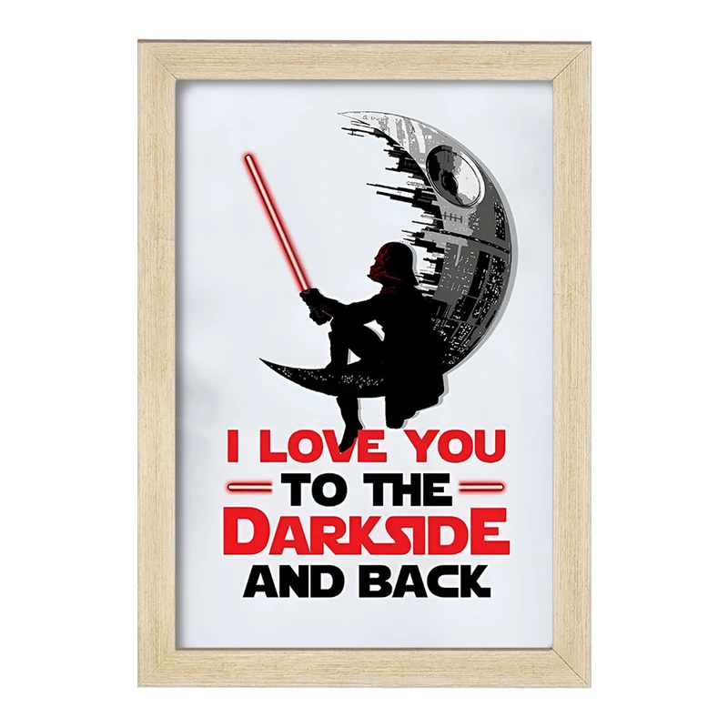 تابلو خندالو مدل جنگ ستارگان (Star Wars) کد F10753