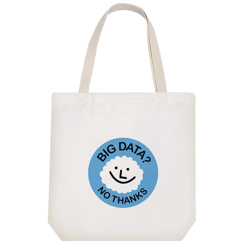 ساک خرید خندالو مدل Big Data? No Thanks کد 7105