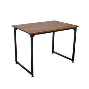 میز ناهارخوری چهار نفره دیزم مدل مونتاژی LNC_asm_90×90_BRN