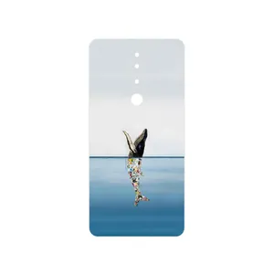 MAHOOT Collage of Sea Trash Cover Sticker for Nokia 3.1 Plus