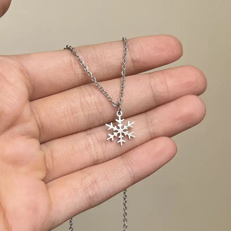 گردنبند مدل برف