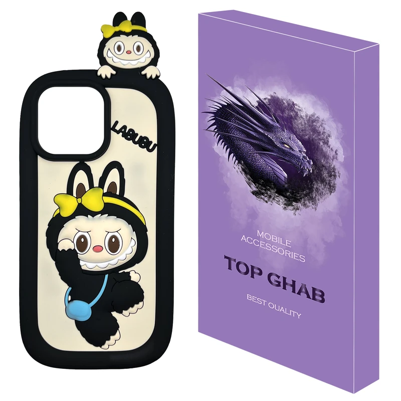 کاور تاپ قاب مدل لبوبو3 مناسب برای گوشی موبایل اپل iPhone 16 Pro Max