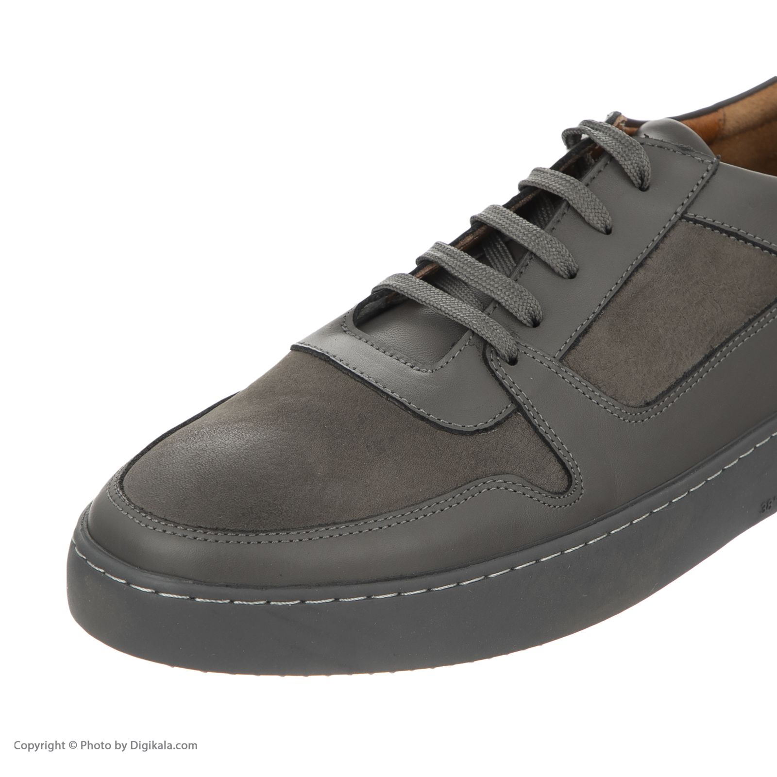 کفش روزمره مردانه مارال چرم مدل ونس اوپال kor-Gray -  - 4
