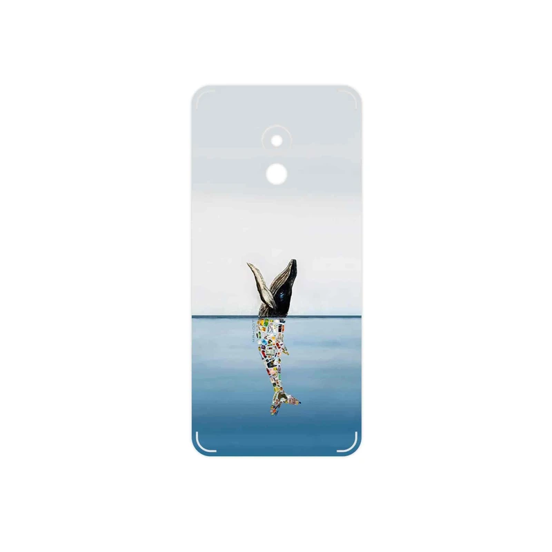 برچسب پوششی ماهوت مدل Collage of Sea Trash مناسب برای گوشی موبایل میزو Pro 6