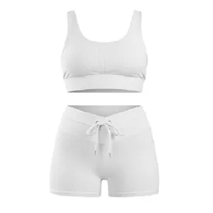 ست تاپ و شلوارک ورزشی زنانه مدل GS-M-181401