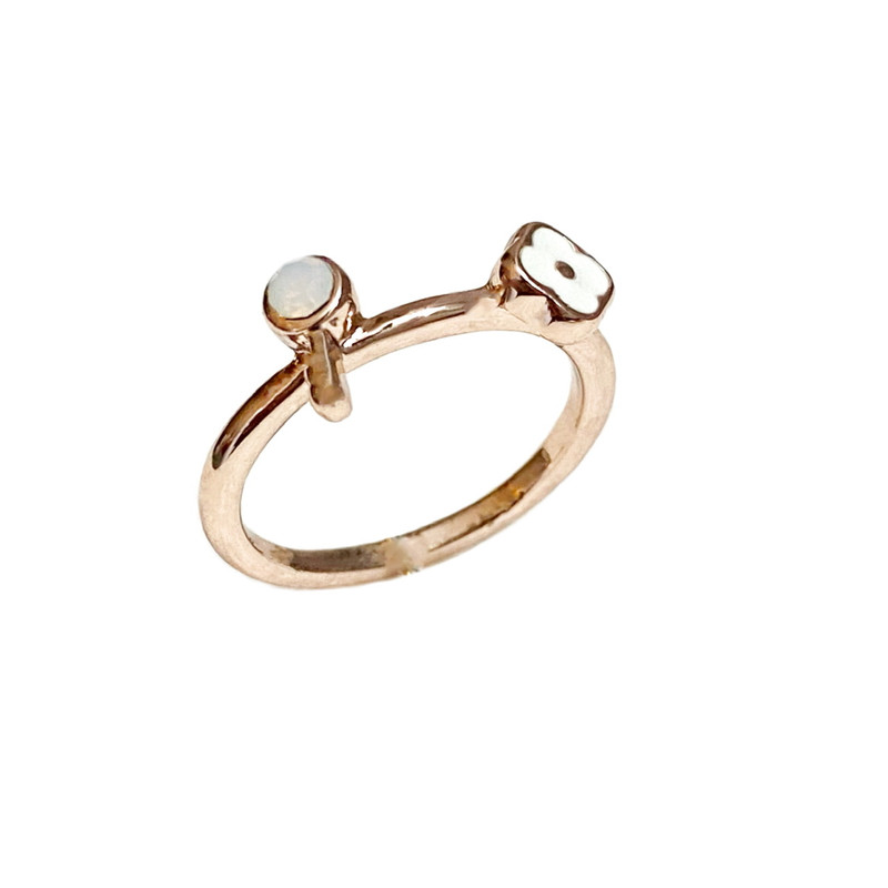 انگشتر دخترانه مدل Rg502 مجموعه 2 عددی