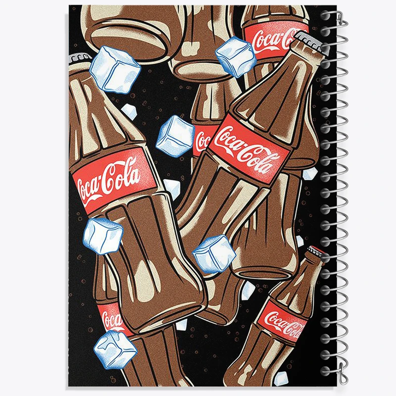 دفتر نقاشی 50 برگ خندالو طرح نوشابه کوکاکولا کد N2065