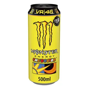 نوشیدنی انرژی‌زا پرتقال، به لیمو مانستر -  500 میلی‌لیتر