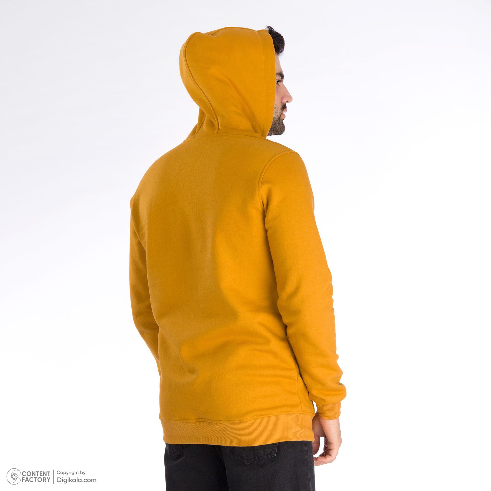 هودی مردانه پاتن جامه مدل  دورس  107621020204138 رنگ زرد -  - 8