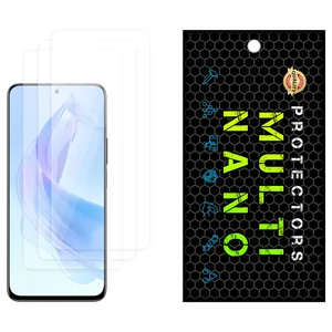 محافظ صفحه نمایش مولتی نانو مدل X-S3N مناسب برای گوشی موبایل آنر 90 لایت بسته سه عددی