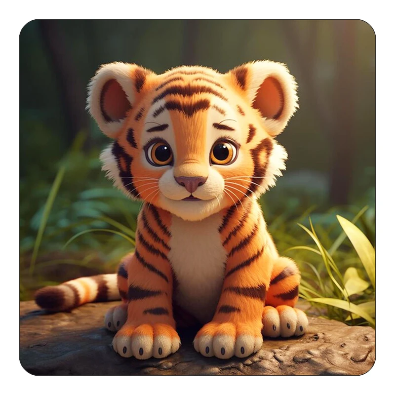 مگنت کاکتی طرح حیوانات کارتونی مدل mp27500