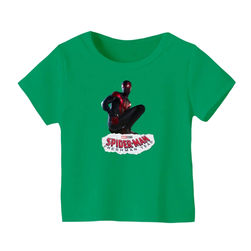 تی شرت آستین کوتاه بچگانه مدل مرد عنکبوتی کد ۳۰