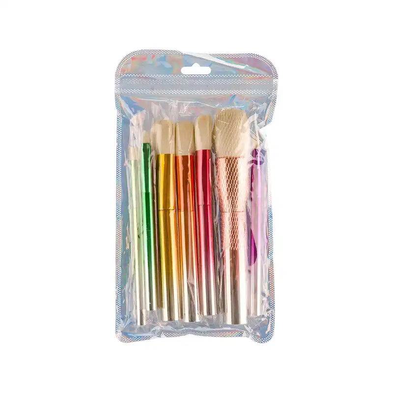 ست برس آرایشی مدل رین بو مجموعه 9 عددی