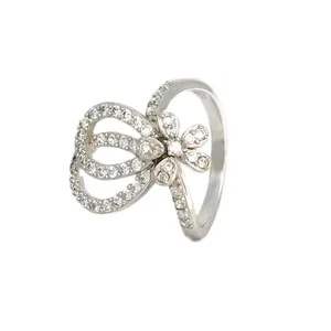 انگشتر نقره زنانه مدل 	SR1081