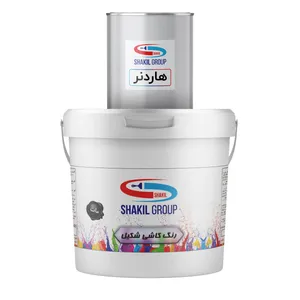 رنگ مخصوص کاشی آبی مات شکیل کد M-BLU وزن 5.4 کیلوگرم به همراه هاردنر