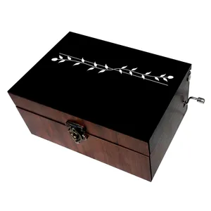 جعبه موزیکال مدل برگ کد B381 