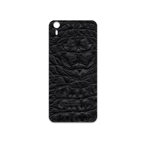 MAHOOT Black-Crocodile-Leather Cover Sticker for HTC Desire Eye
