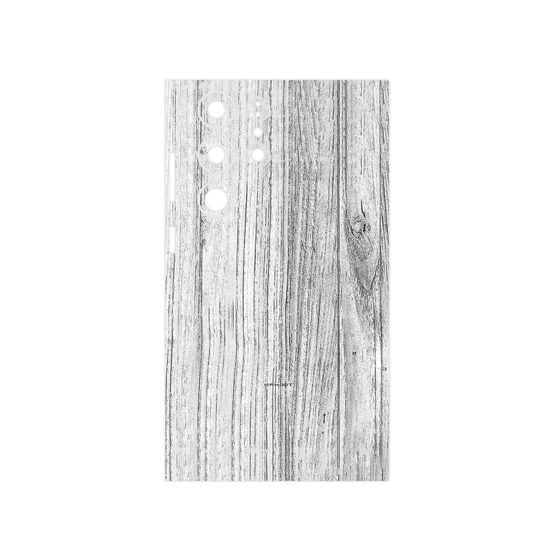 برچسب پوششی ماهوت مدل White_Wood مناسب برای گوشی موبایل سامسونگ Galaxy S23 Ultra