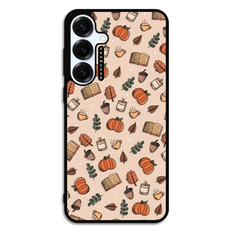کاور آکام مدل AMC-WSGS25P-PUMPKIN-7 مناسب برای گوشی موبایل سامسونگ Galaxy S25 Plus