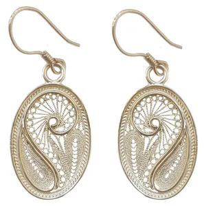 گوشواره نقره زنانه سیلک رود کد RM37