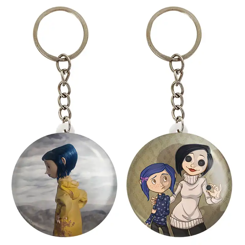 جاکلیدی خندالو مدل مادر فولاد زره و کورالاین Coraline کد 2076620771 مجموعه 2 عددی