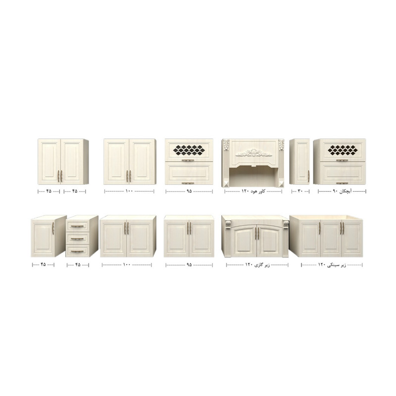 کابینت طرح طنابی کد MB.SF01