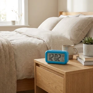 ساعت رومیزی دیجیتال مدل smart clock طرح lal