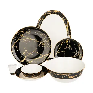  سرویس غذاخوری 56 پارچه وی آی پی مدل Valerian bach کد 17001B