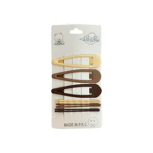 گیره مو زنانه مدل 07 مجموعه  9 عددی