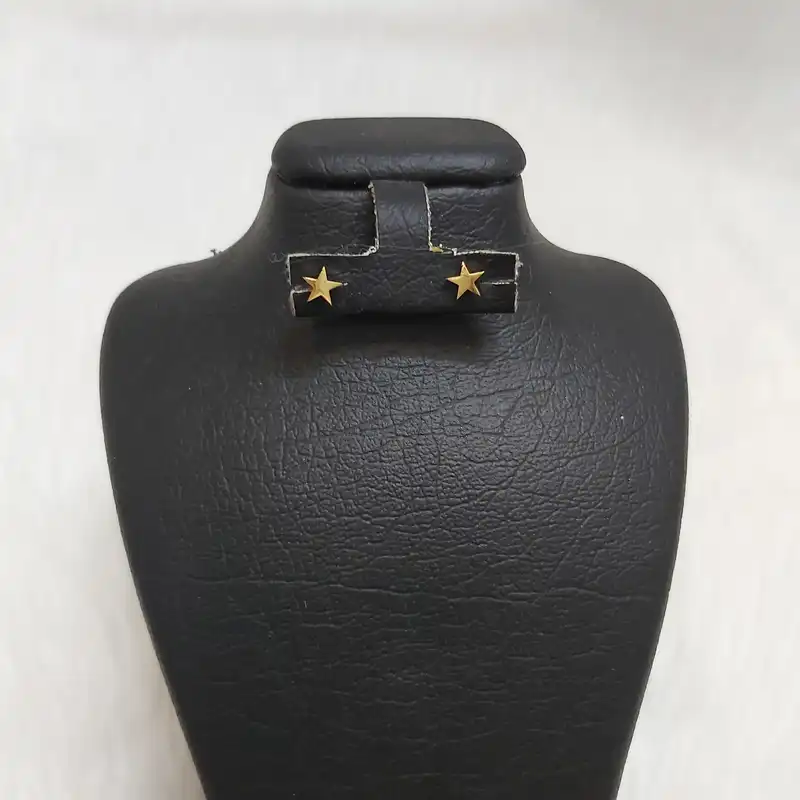 گوشواره زنانه مدل میخی طرح ستاره کد sta110small