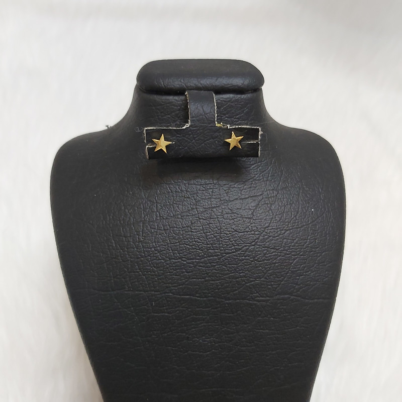 گوشواره زنانه مدل میخی طرح ستاره کد sta110small