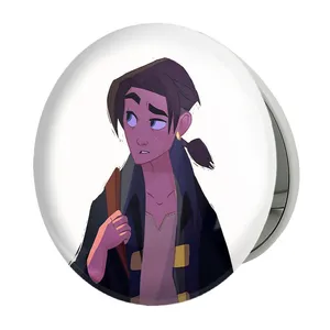آینه جیبی خندالو طرح انیمیشن سیاره گنج Treasure Planet مدل تاشو کد 13765 