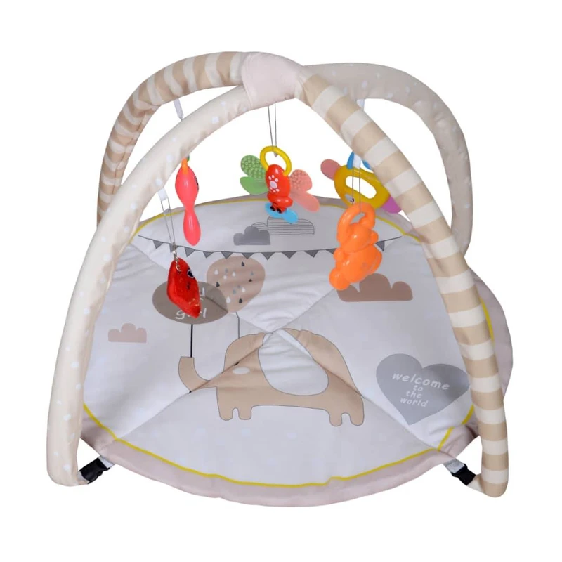  تشک بازی کودک مدل گرد طرح فیل و بادکنک