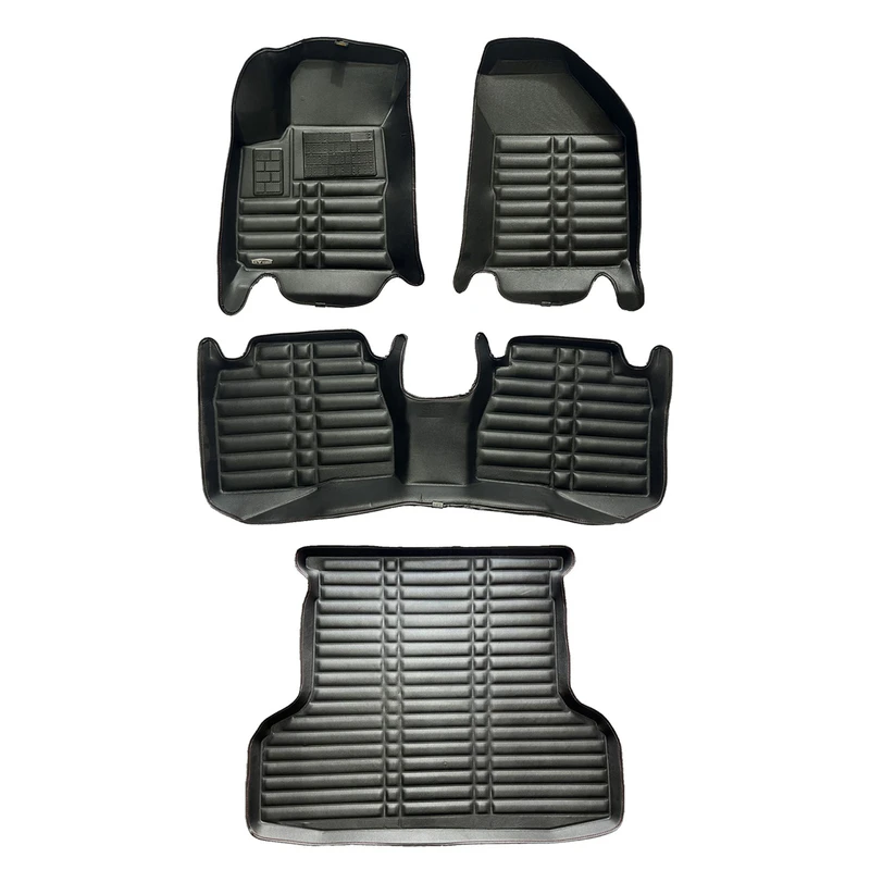 کفپوش پنج بعدی خودرو مدل لوکس سهیل مناسب برای ریسپکت به همراه کفپوش صندوق