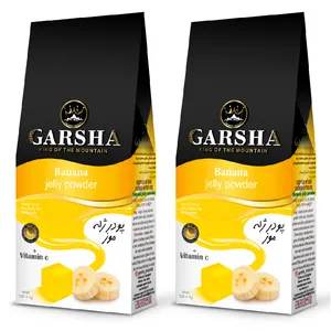 پودر ژله موز گرشا -100 گرم بسته 2 عددی