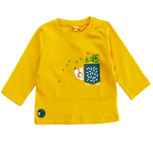 تی شرت آستین بلند نوزادی توک توک مدل لوپیل