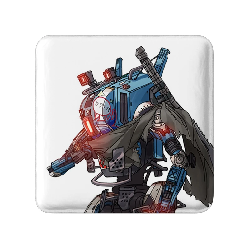 مگنت خندالو طرح بازی تایتان فال (Titanfall) مدل مربعی کد 32598