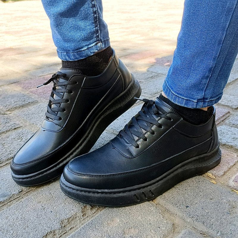 کفش طبی مردانه مدل آراد کد p.a.t رنگ مشکی