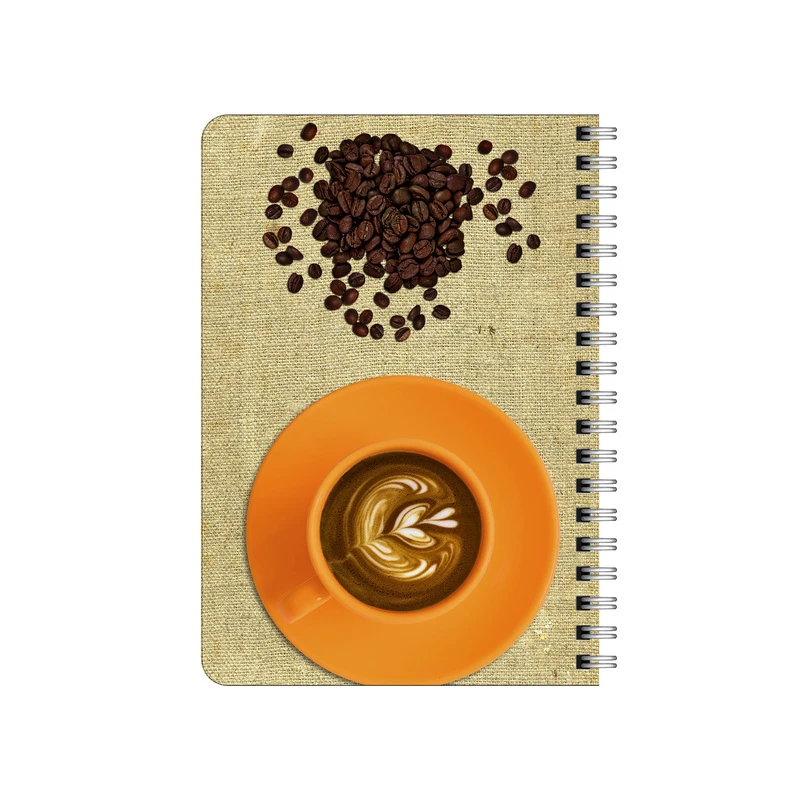 دفترچه یادداشت بامبیلیپ مدل چوبی طرح قهوه کد 1506596