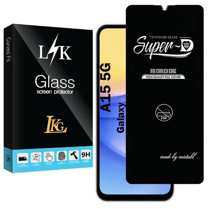 محافظ صفحه نمایش شیشه ای ال کا جی مدل SupD-Lk مناسب برای گوشی موبایل سامسونگ Galaxy A15 5G