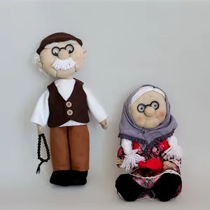 عروسک نمدی مدل  دکوری مجموعه 2 عددی