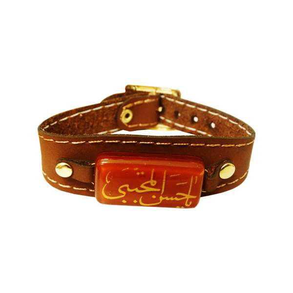 دستبند مدل چرمی کد D 100