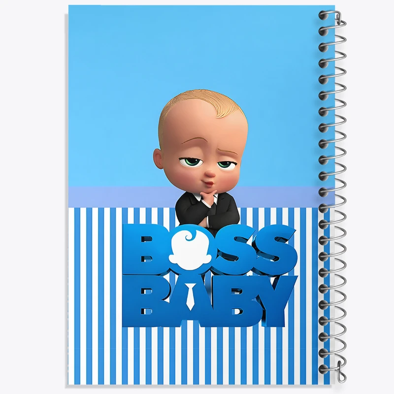 دفتر نقاشی 50 برگ خندالو طرح بچه رئیس کد N3591