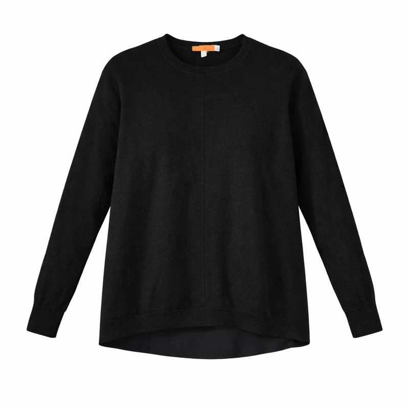 بلوز آستین بلند یقه گرد زنانه مدل L 333