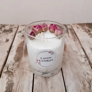 شمع مدل گل محمدی