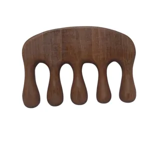 ماساژور دستی سر مدل چوبی گواشا